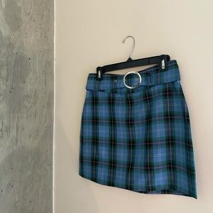 Mini “as if” skirt